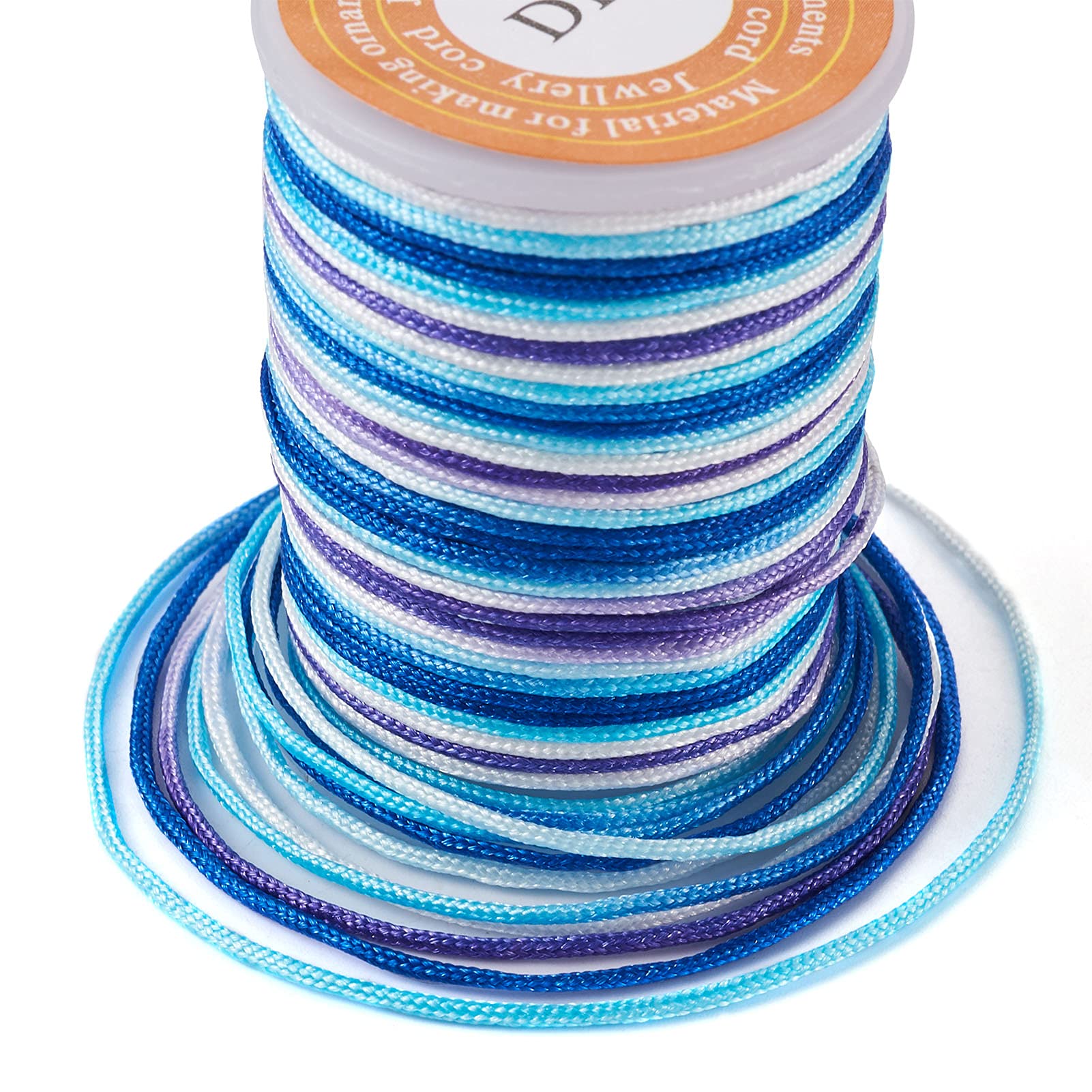 10 Rotoli Filo Di Cera Per Braccialetti - Nylon 0.8mm, 10m Ogni, Multicolore Per Fai Da Te - Foto 2