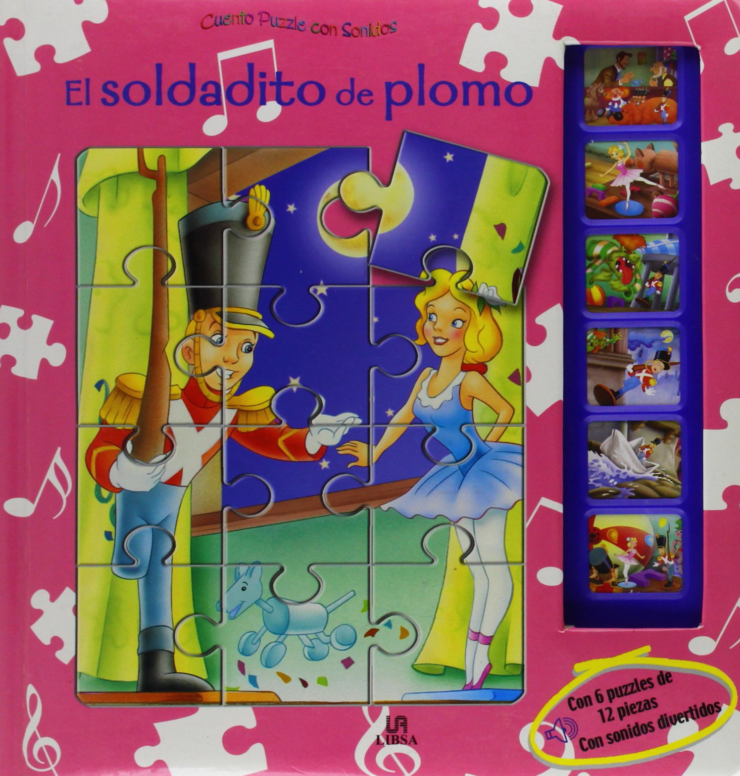 El Soldadito de Plomo (Cuento Puzzle con Sonidos)