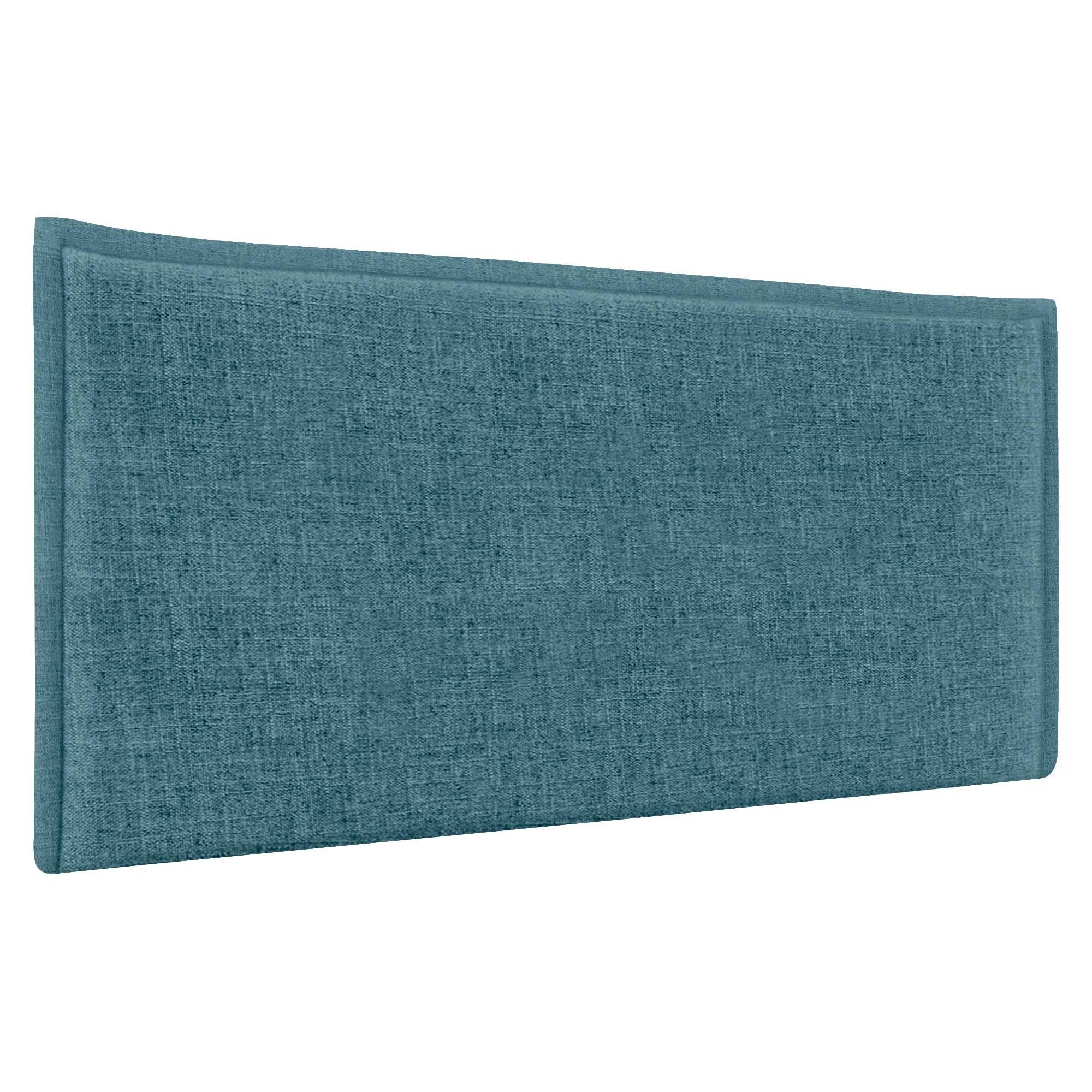 DHOME Solid Natural Linen Headboard with Trim Upholstered Headboard Bed Bedroom Modern Top Trending (Natural Linen, 160 x 105 cm with Legs (Beds 150/160)) — view 30