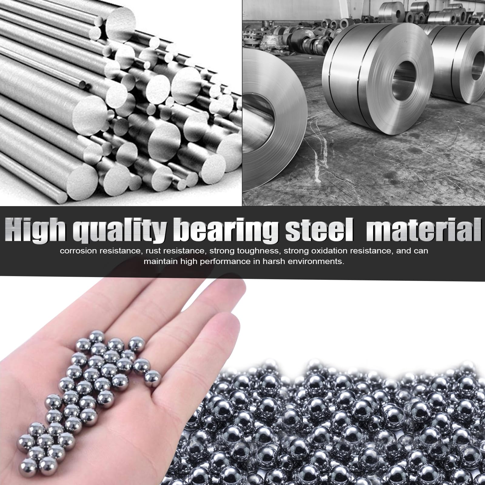 Chrome Steel Bearing Balls - 25 Pack (1/2 Inch) -6