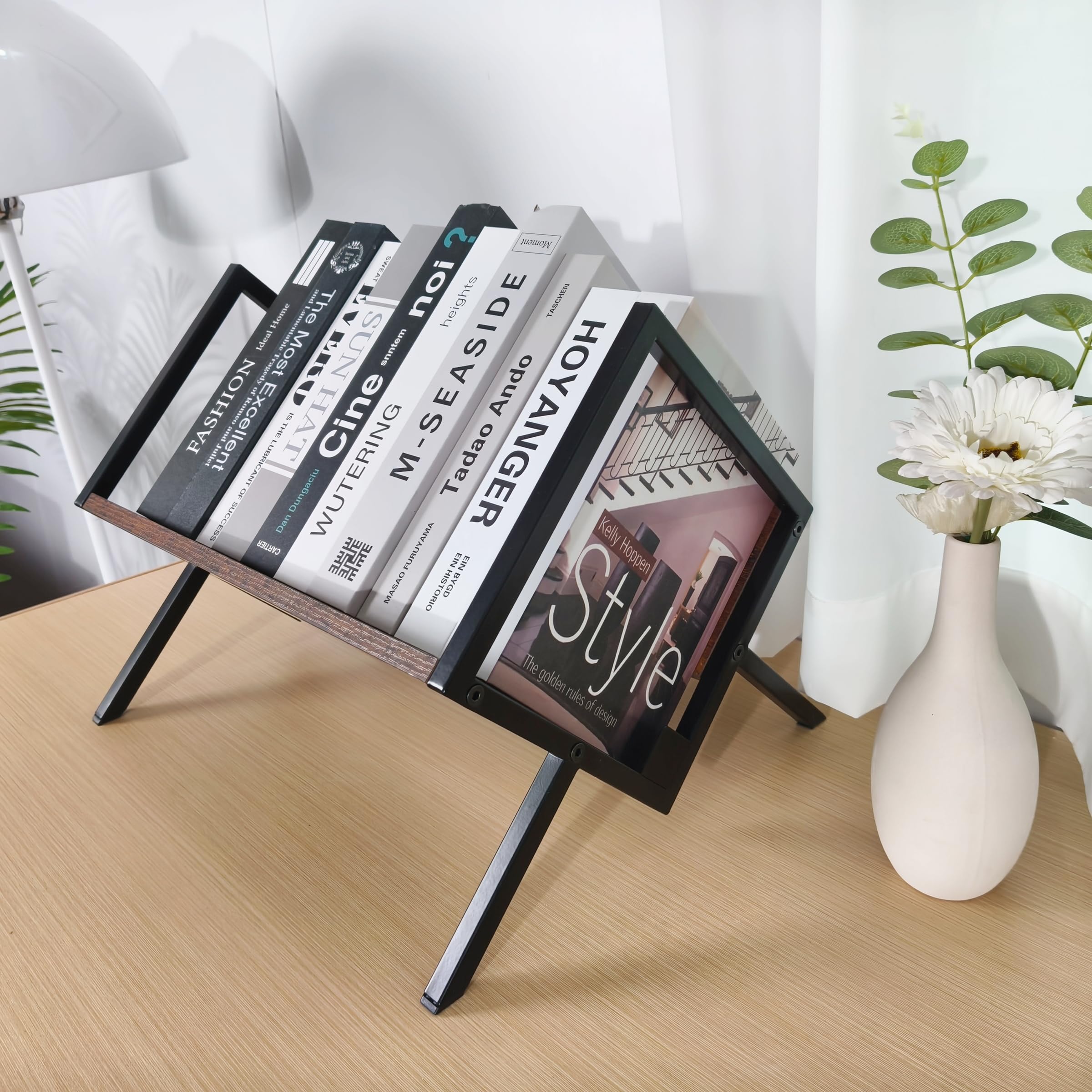 Contenitore per dischi in vinile, per 80-100 dischi in vinile, minimalista e retrò, organizer per dischi in vinile, CD, riviste, libri, documenti