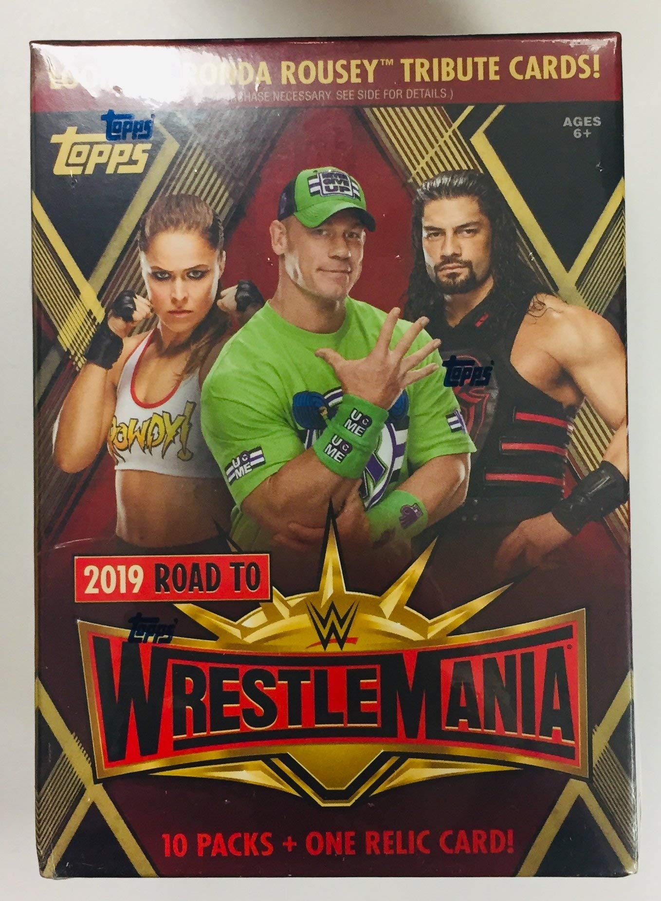 Topps 2019 WWE Road to Wrestlemania Value Box