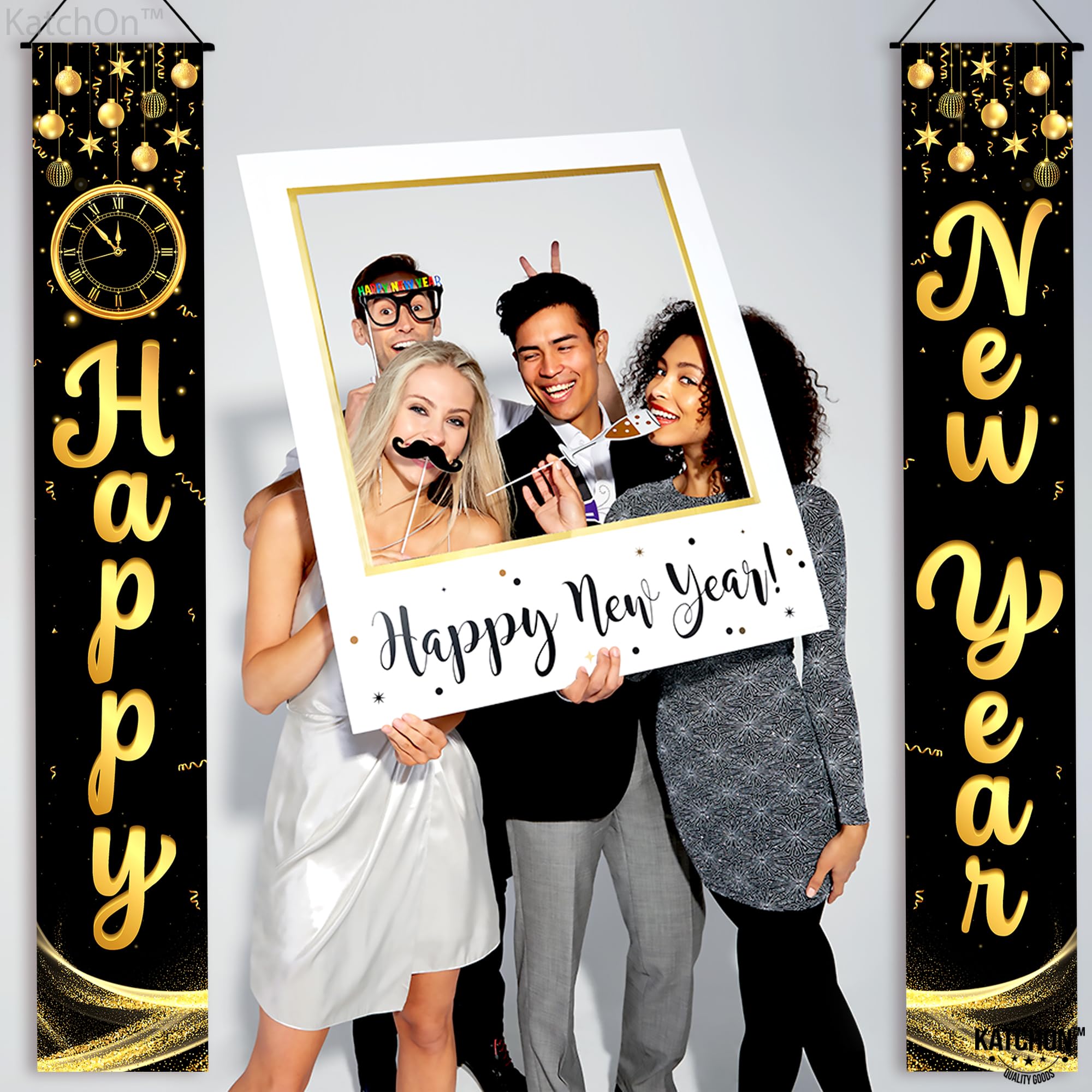 Snapklik.com : Xtralarge Happy New Year Banner - 72x12 Inch Happy New ...