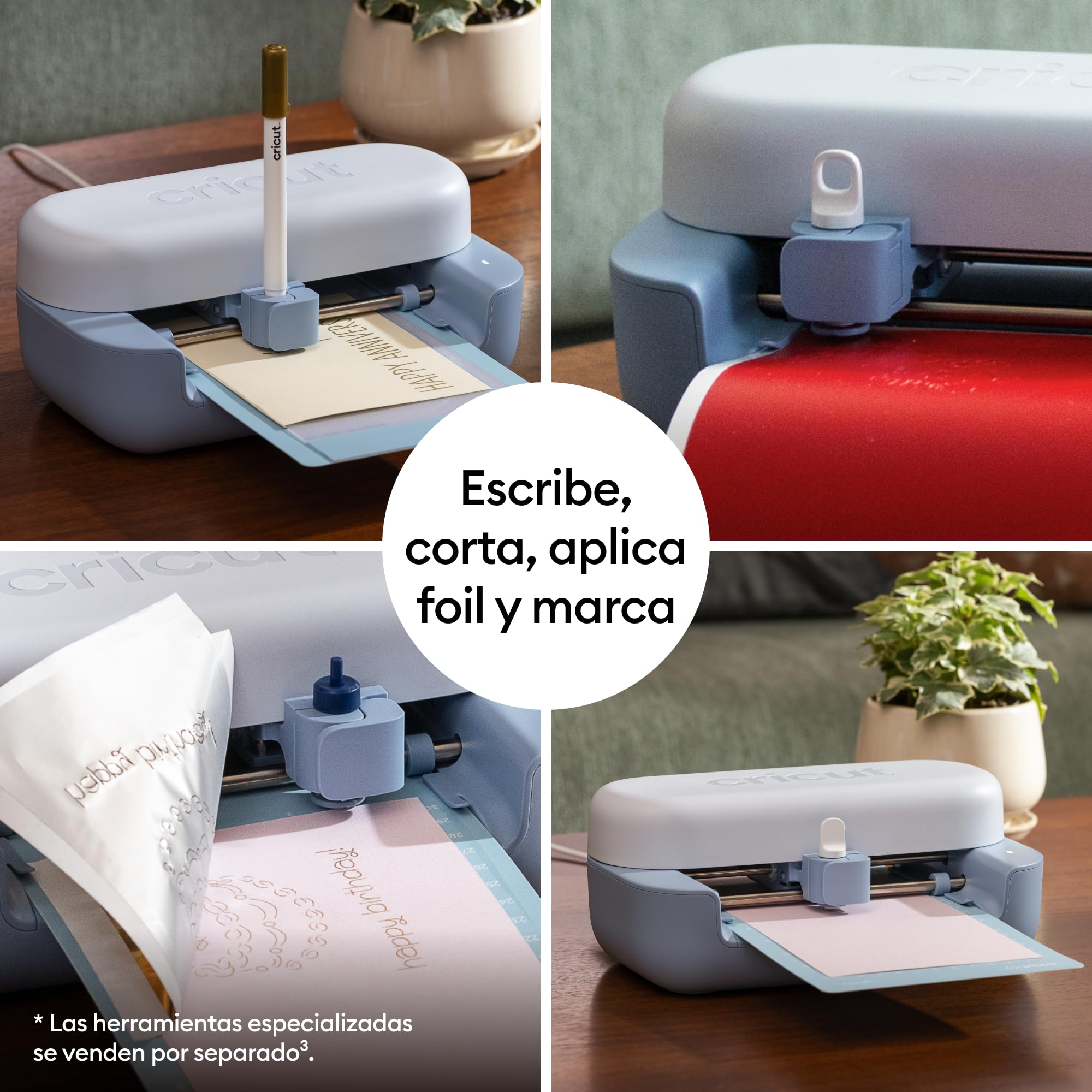 Cricut Joy™ 2 Ultimate Bundle + Contenido digital, Máquina de corte inteligente compacta con prensa térmica para manualidades DIY, tarjetas personalizadas, pegatinas y etiquetas — view 5