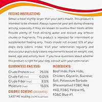 Vista 5 de Good 'N' Fun Masticables de triple sabor para perros, 22