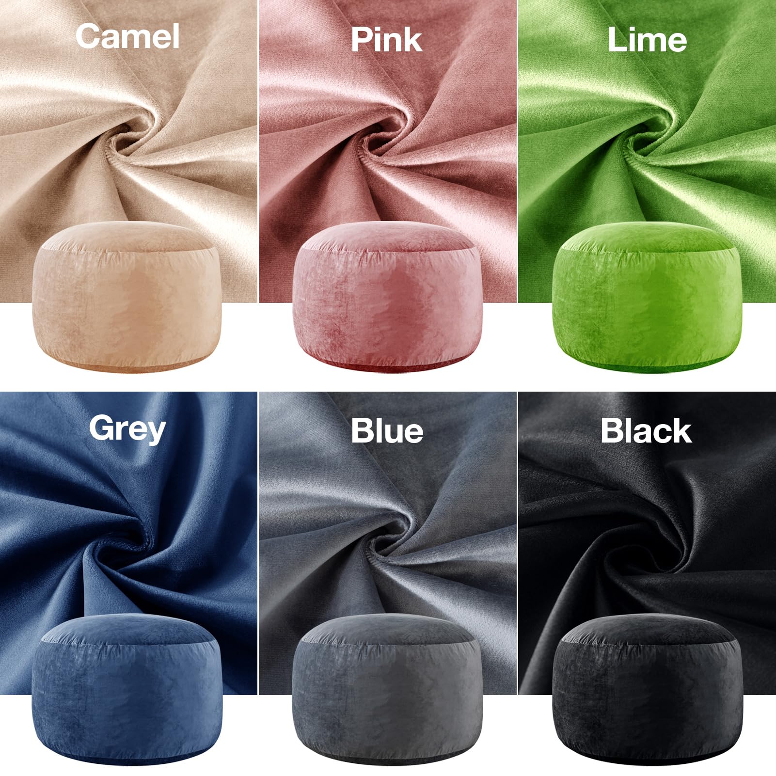 Faux Fur Bean Bag Chair With Memory Foam - Large Cat's Paw Shape, Supports 400 Lbs