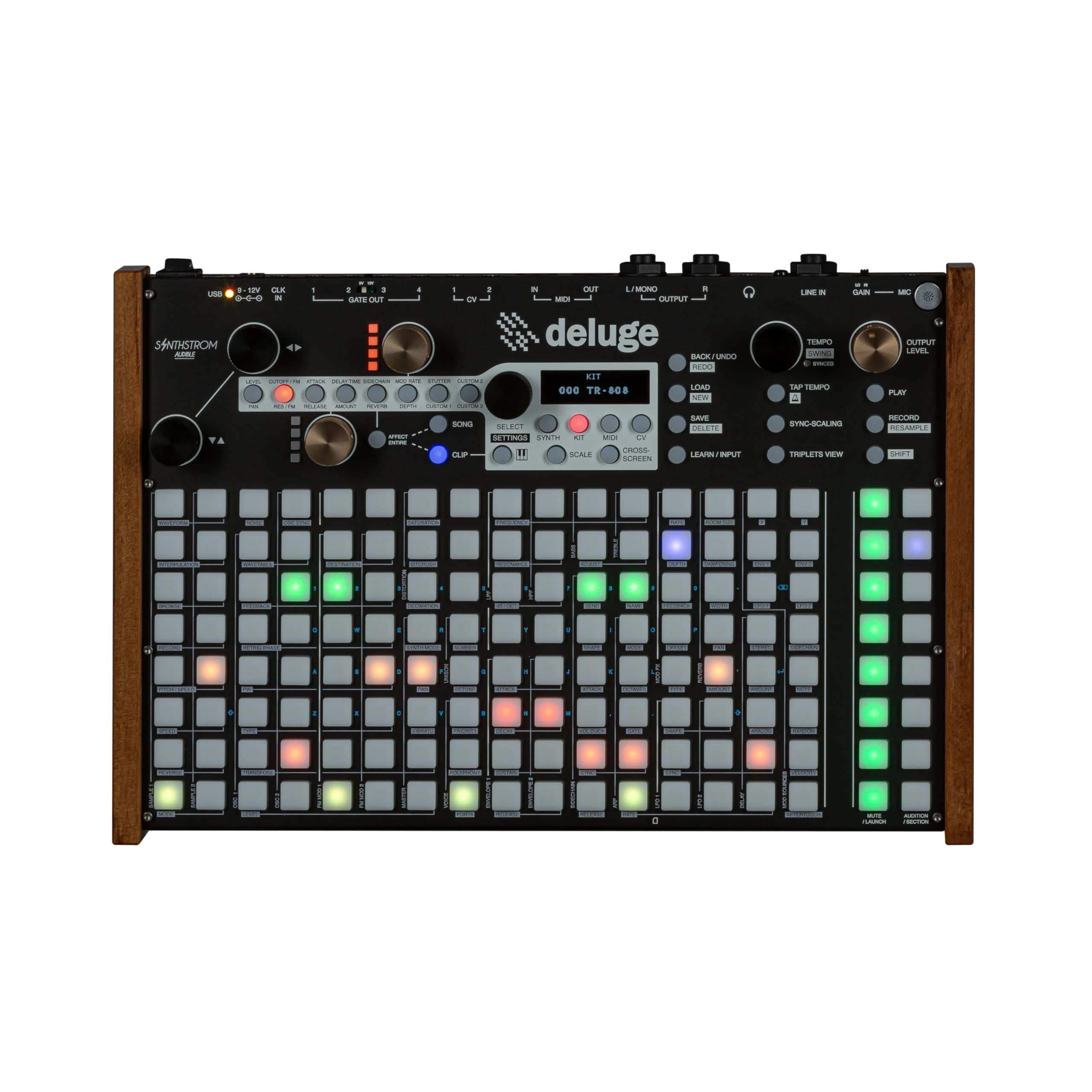 Deluge drum machine