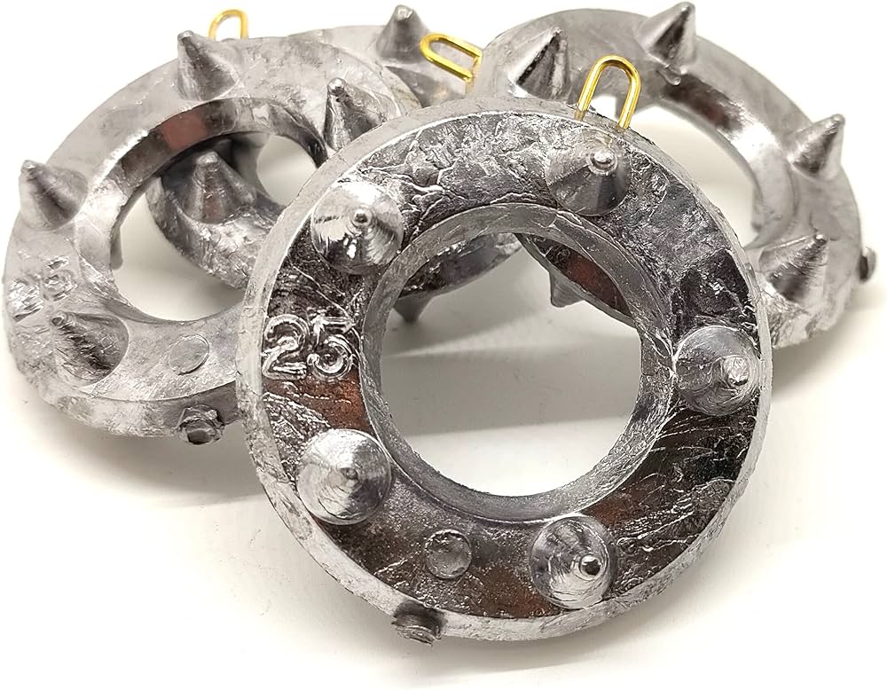 Amazon | WakyaJig(わきゃジグ) スパイクおもり 25号(約88g) 4個入