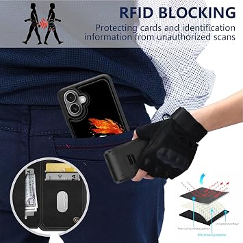 iPhone 17 ウォレットケース カードホルダー付き 鯉 魚 PUレザー 女性 男性 RFIDブロック 磁気クラスプ クレジットスロット フリップ キックスタンド 耐衝撃 保護カバー Apple iPhone 17 16 cm 2025用