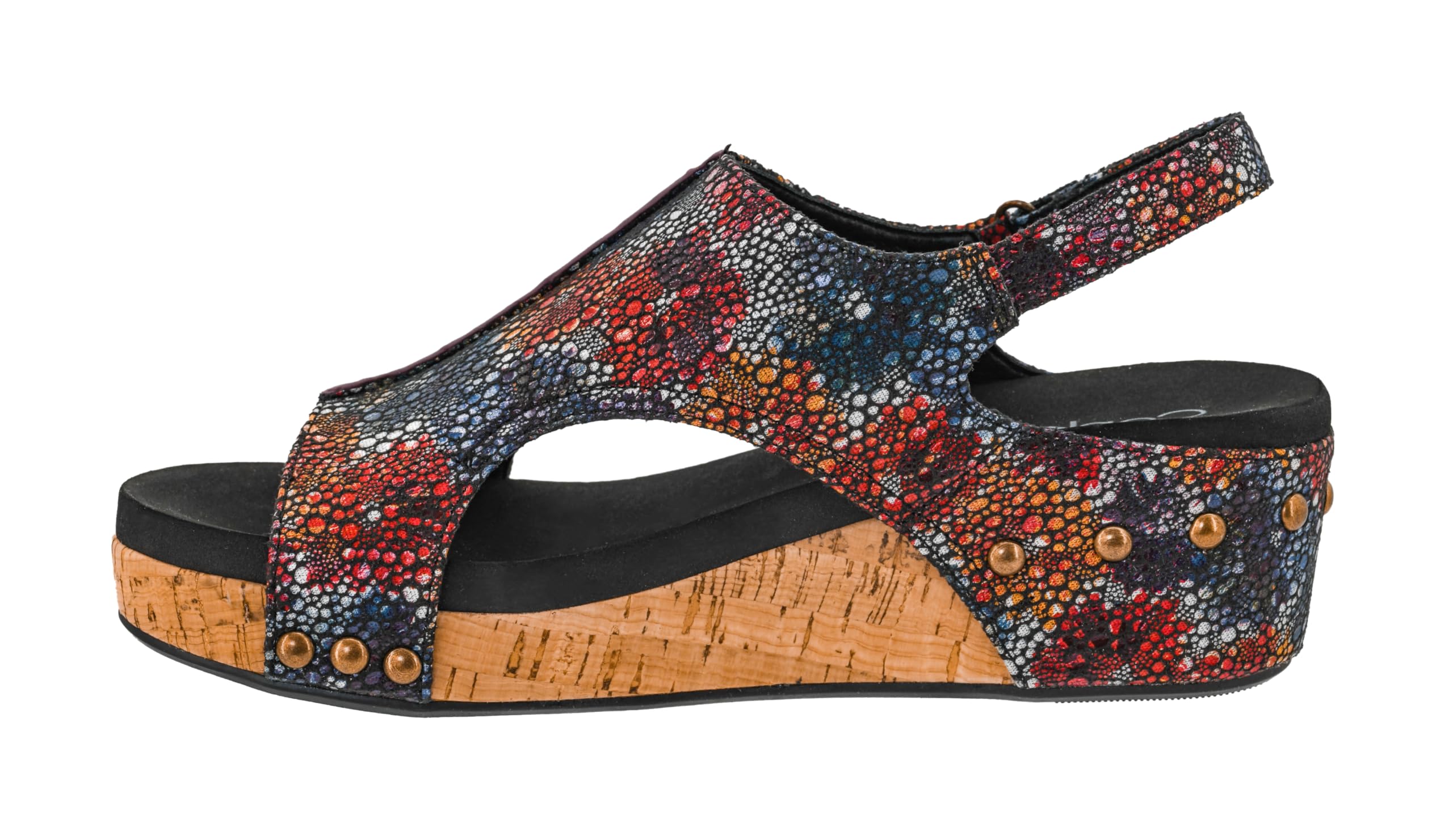 Corkys Footwear Volta Wedge - Chic Elegance Meets All-Year Comfort with a 2-Inch Cork Heel and Marshmallow Insole for Stylish Everyday Wear and