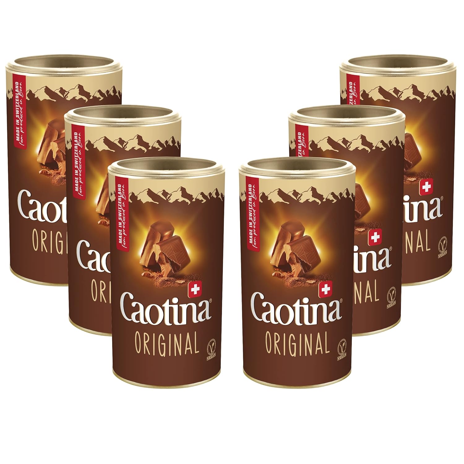 Caotina Original Trinkschokolade - Kakao-Pulver für heiße Schokolade ... Caotina Original Trinkschokolade - Kakao-Pulver für heiße Schokolade ...