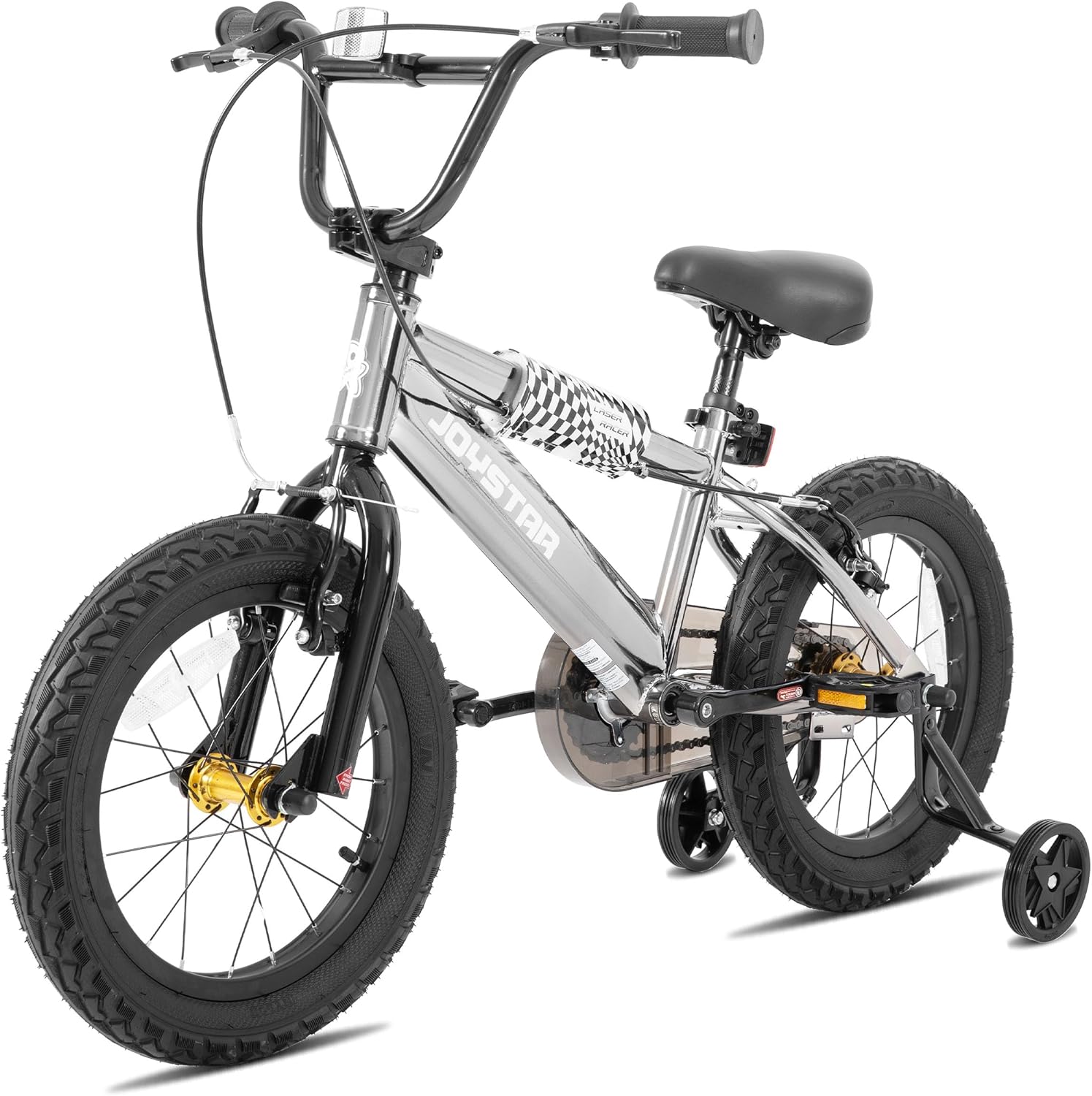 JOYSTAR Kids Bike for Ages 3-10 Years Old Boys Girls, 16 20 Inch BMX Style Kid's Bikes with Training Wheels & Metallic Colors, Children Bicycle