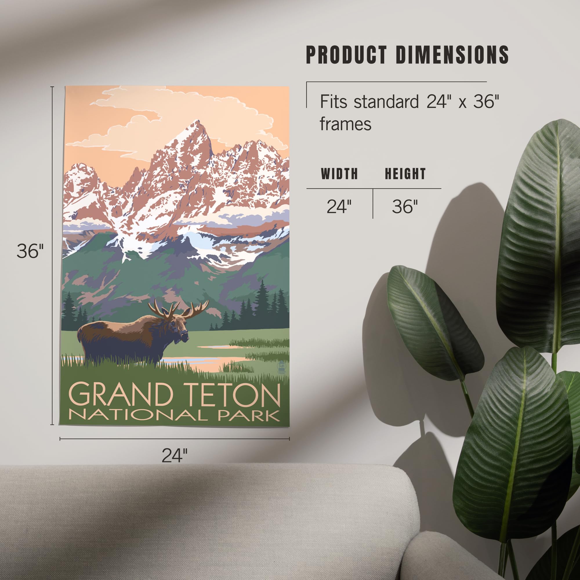 Amazon.com: Lantern Press 24x36 Inch Giclee Art Print Wall Decor