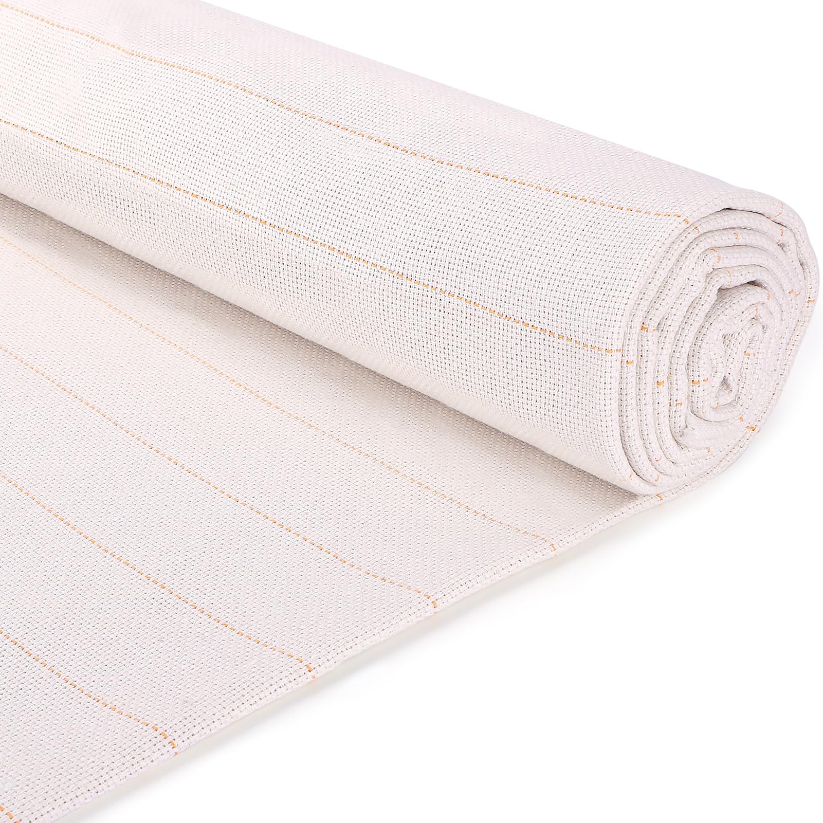 Pllieay 84.6 x 118.11 Inch Tufting Cloth Tufting Fabric for Rug Making with Marked Lines, Superior Monks Cloth for Loop Pile Tufting Guns