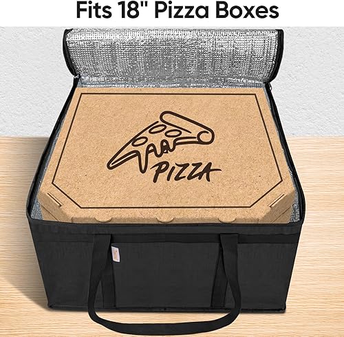 Miniatura 4 de BALEINE 3 bolsas reutilizables para comestibles + 2 bolsas reutilizables aisladas (19.5 x 19.5 x 11.5 pulgadas)