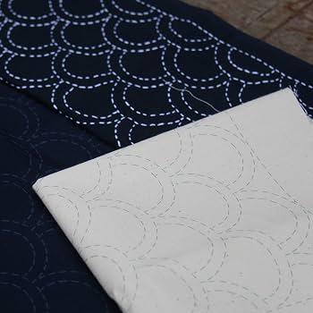 Delicatela Sashiko Stickerei-Set – Japanisches St Produktbild-Vorschau 4