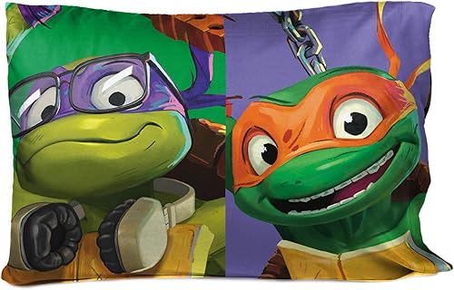 Miniatura 5 de Jay Franco Leonardo Ninja Turtle - Juego de peluche y funda de almohada