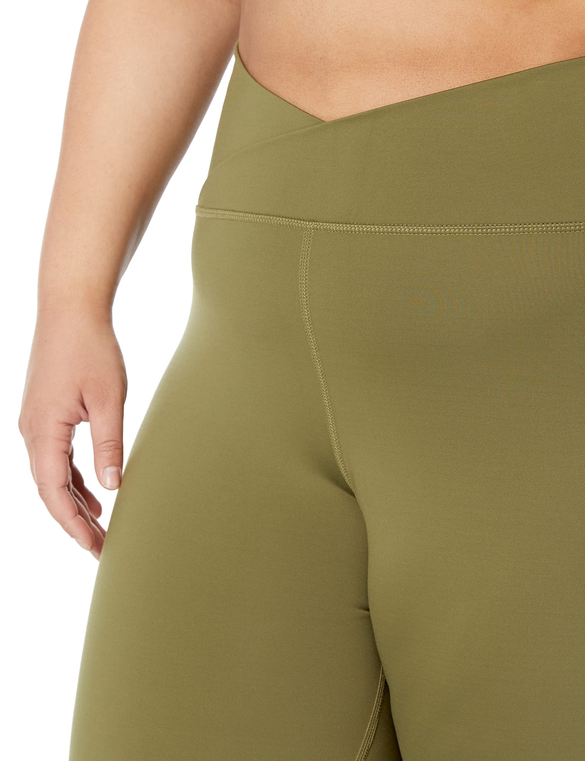 Amazon Essentials Damskie legginsy Build Your Own Studio Sculpt Mid Waist Bootcut (wcześniej Core 10)