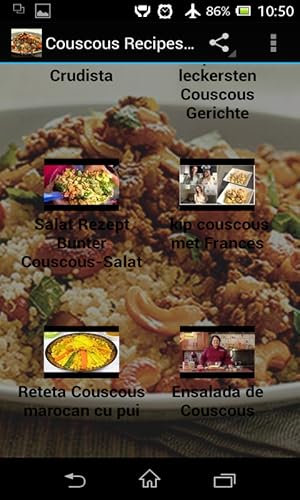 Couscous Recipes Videos Vol 2