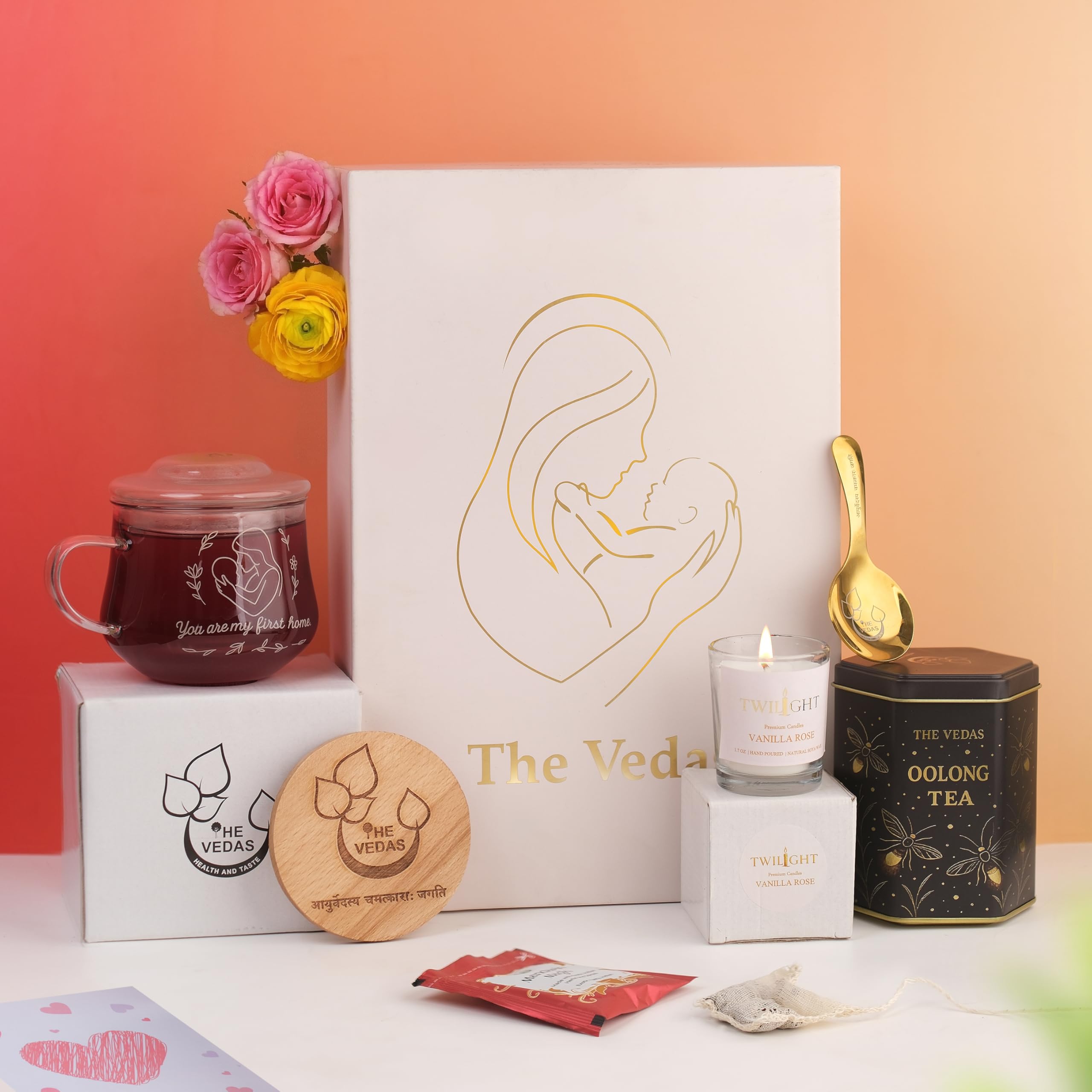 The Vedas Gift for MOM tea gift set