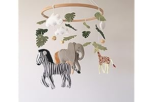 Adorable Elephant Mobile for Crib