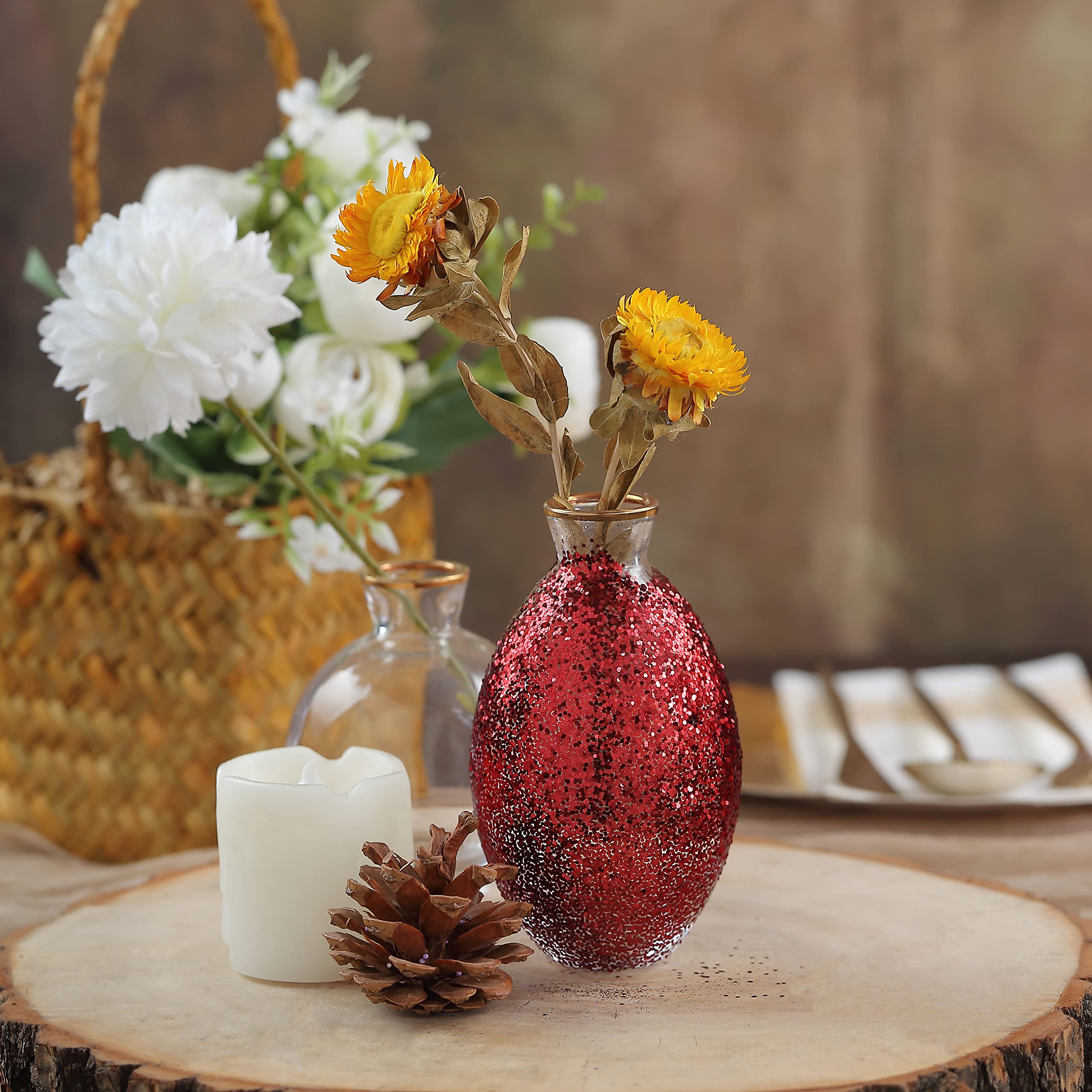 Craft And Party Glitter Ultra Fine Rosso 0,5 Kg: Illumina I Tuoi Progetti Creativi!