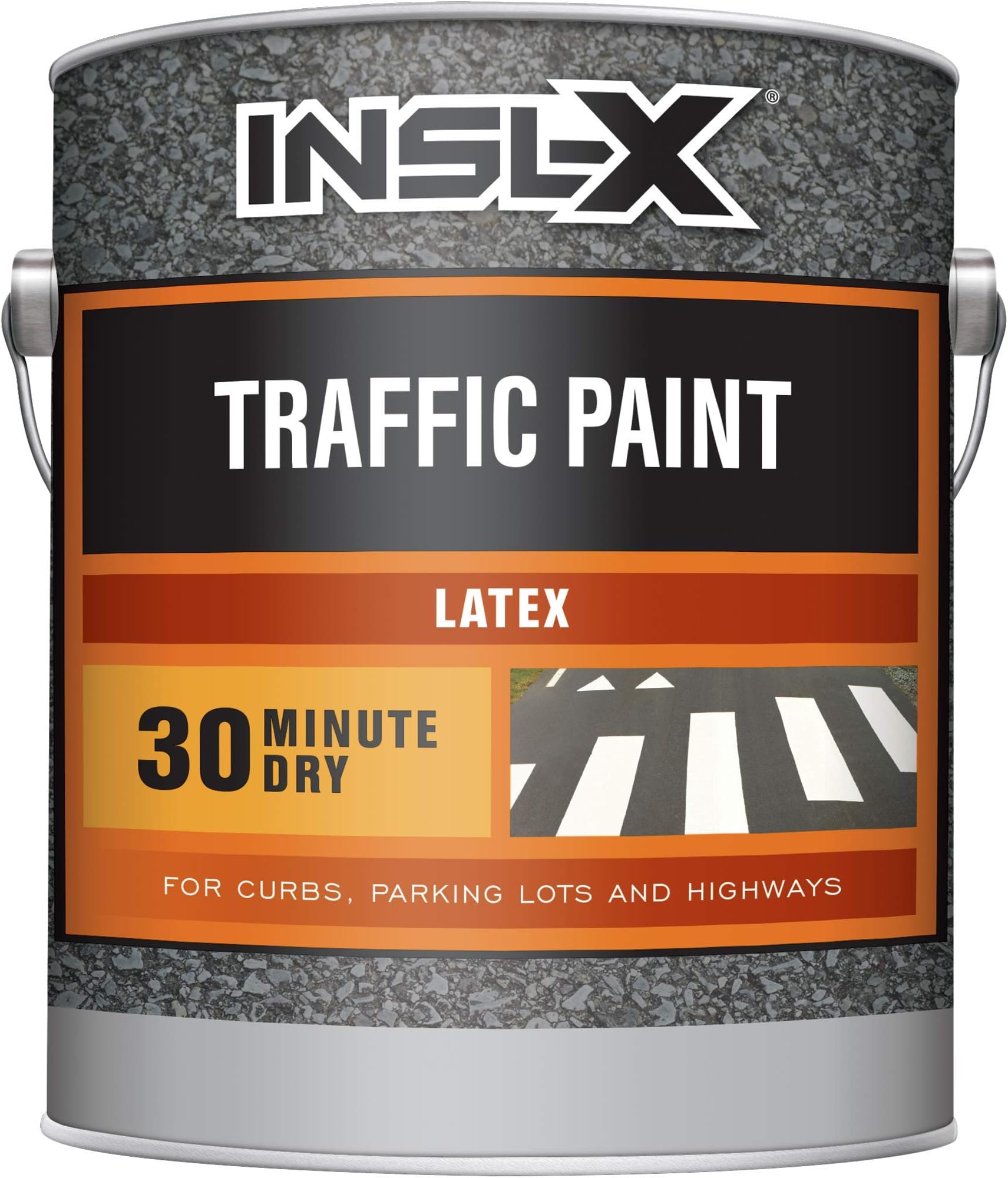 TP221009A-01 Acrylic Latex Traffic Paint, 1 Gallon, White