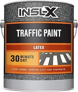 INSL-X Acrylic Latex Traffic Paint, White, 1 Gallon