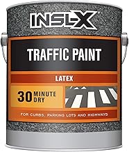 INSL-X Acrylic Latex Traffic Paint, Black, 1 Gallon