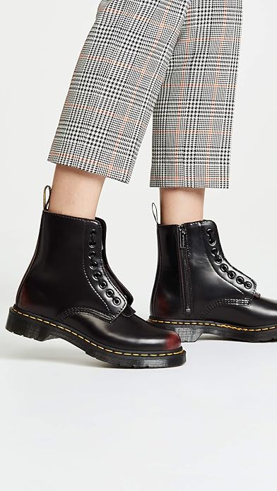 Dr.Martens PASCAL ブーツ サイドジップ フロントジップ 黒 Dr.Martens ドクターマーチン 1460 pascal zip パスカル
