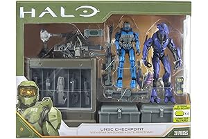 Exclusive Halo 4 Spartan Gungnir and Elite Mercenary Action Figures Set