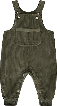 Volunboy Baby Boy Corduroy Overalls Fall Bottom Pants