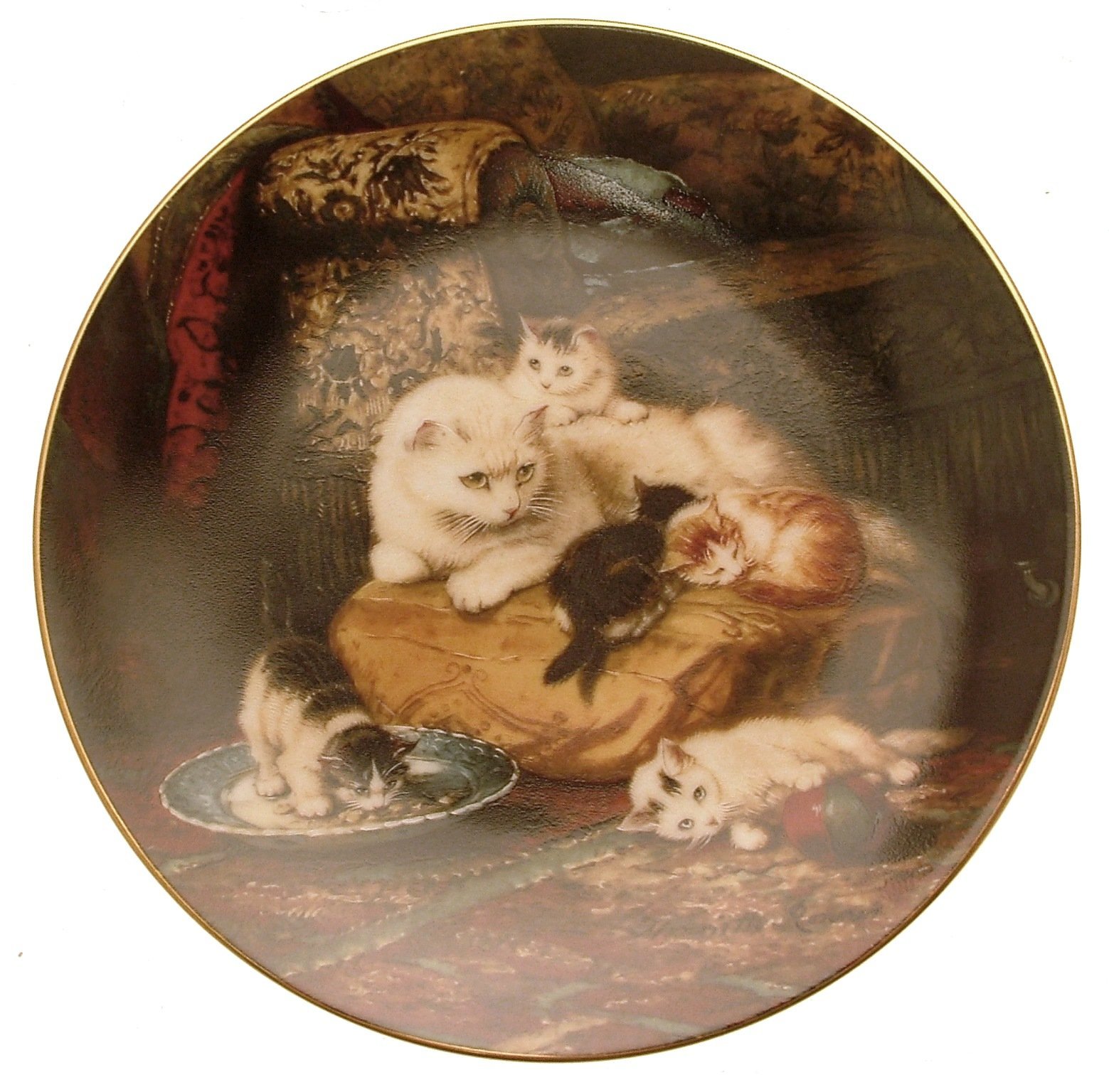 Amazon.com: W.S. George The Victorian Cat Daydreams Henriette