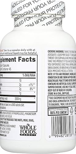Miniatura 4 de 365 Everyday Value, cáscaras de psyllium 500 mg, 180 unidades (el embalaje puede variar)