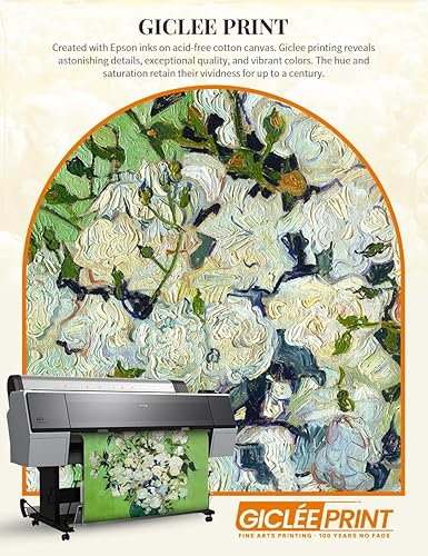 Vista 446 de DECORARTS - Almond Blossom Tree - Vincent Van Gogh Art Reproduction. Giclee Canvas Prints Wall Art for Home Decor 30x24