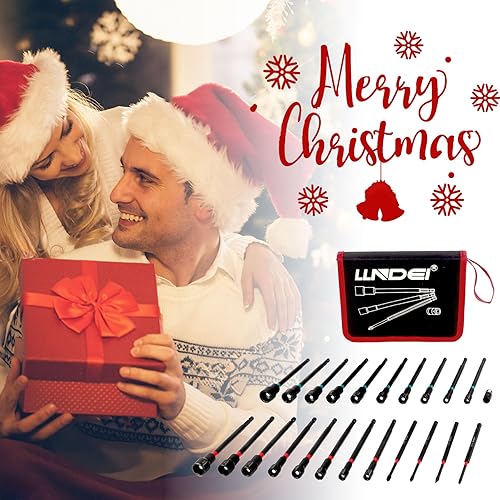 Miniatura 8 de LLNDEI Juego de 23 destornilladores de tuercas magnéticas, juego de destornilladores de tuercas de tamaño completo de 6 pulgadas de largo, métrico