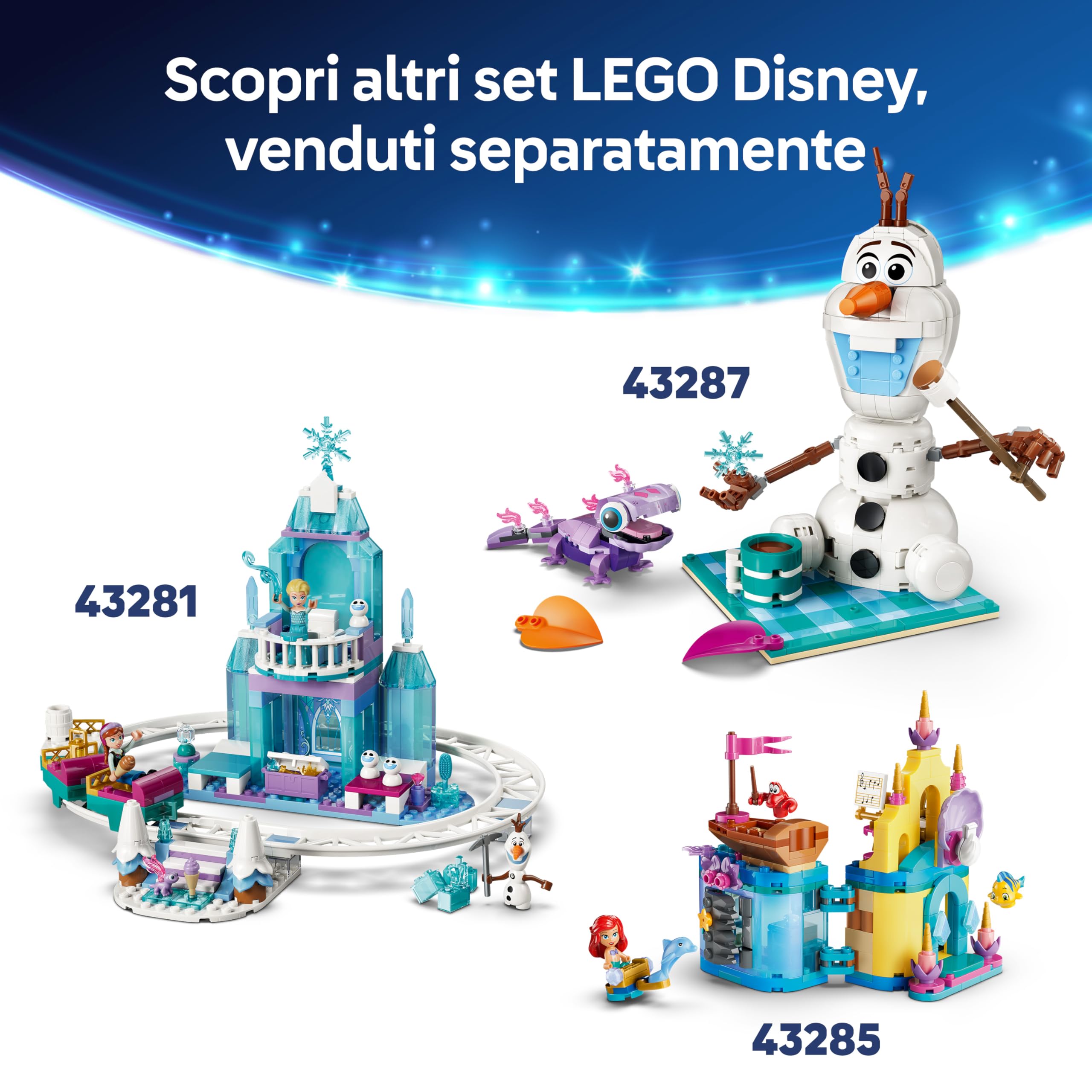 LEGO | Disney Adorabile Minou de Gli Aristogatti - Gatto Giocattolo con Accessori, incluso un Fiocco in Tessuto - Decorazione per la Camera da Letto - Regalo per Bambine e Fan da 7 Anni in su - 43286