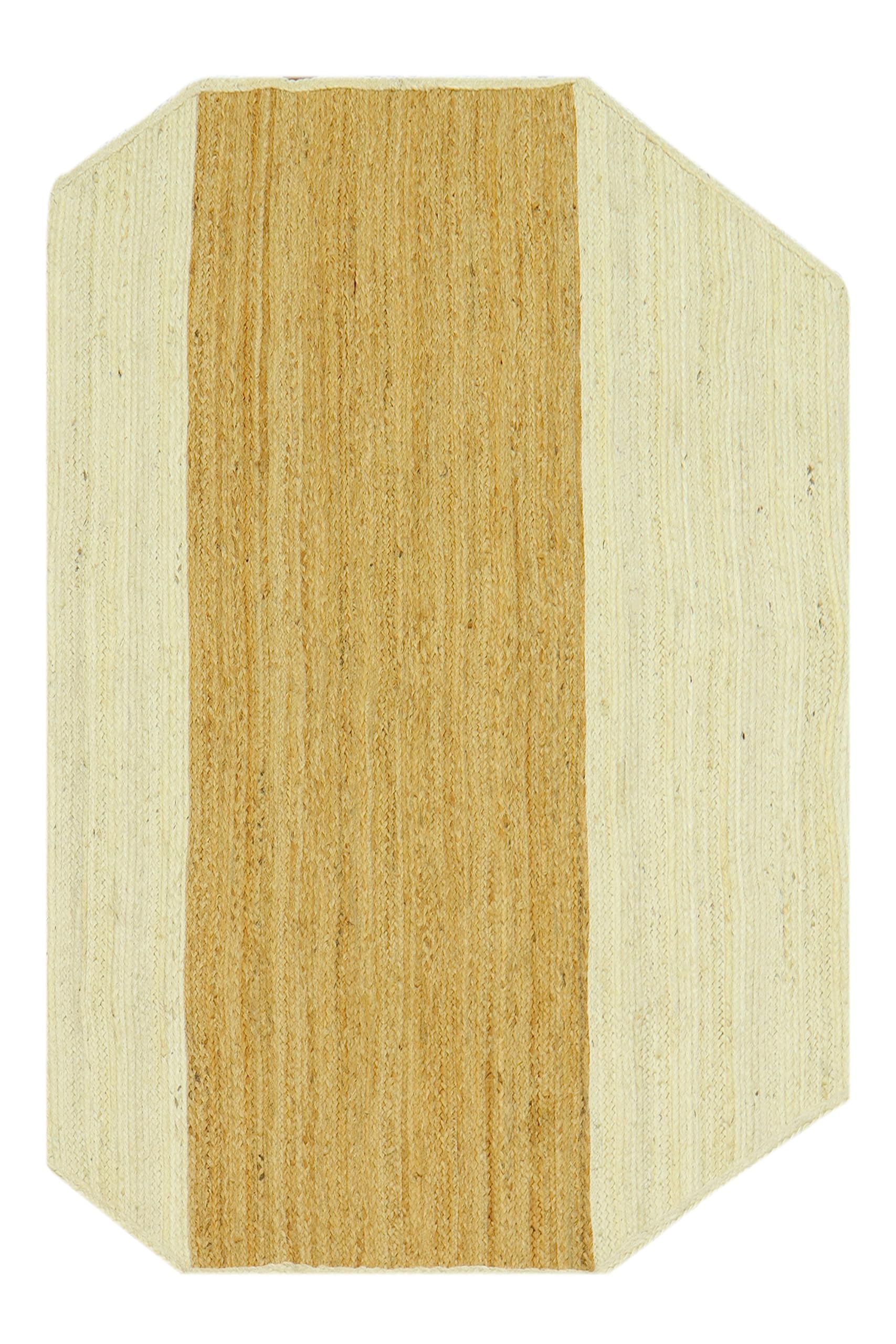 Tapis en jute petit format géométrique beige marron tapis entrée salon chambre