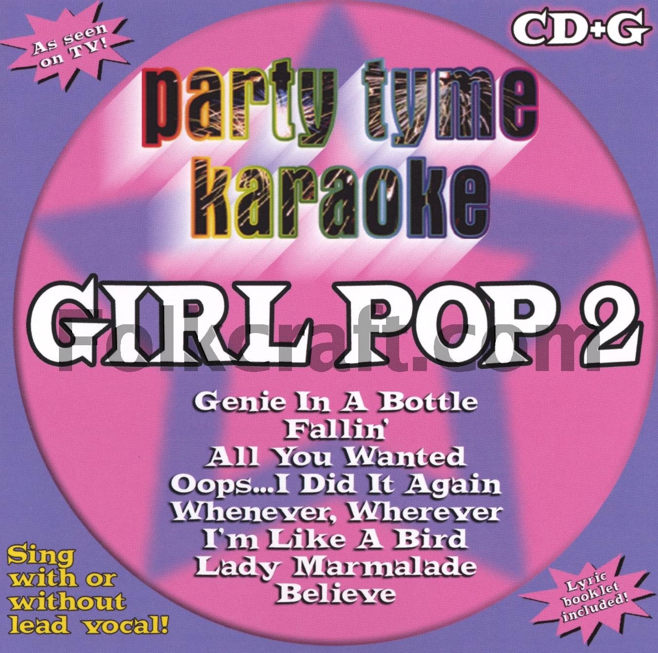 KARAOKE - V2 GIRL POP: PARTY TYME KARAOK [Audio CD] KARAOKE