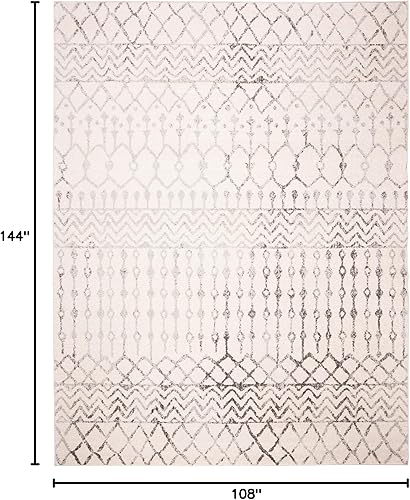 Miniatura 59 de SAFAVIEH - Alfombra de la colección Tulum, modelo TUL270C, diseño marroquí bohemio desgastado, no suelta pelusa y fácil de limpiar, ideal para sala