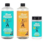 Aunt Fannie\'s Floor Bundle: Hardwood Cleaner, Multi-Surface Vinegar Floor Cleaner, and Carpet Refresher