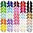 50Pcs Hair Bows for Girls Grosgrain Ribbon Pinwheel Hair Clips Toddler Hair Accessories with Alligator Clip Bow for Baby Grils Toddler Teens(3 Inch)