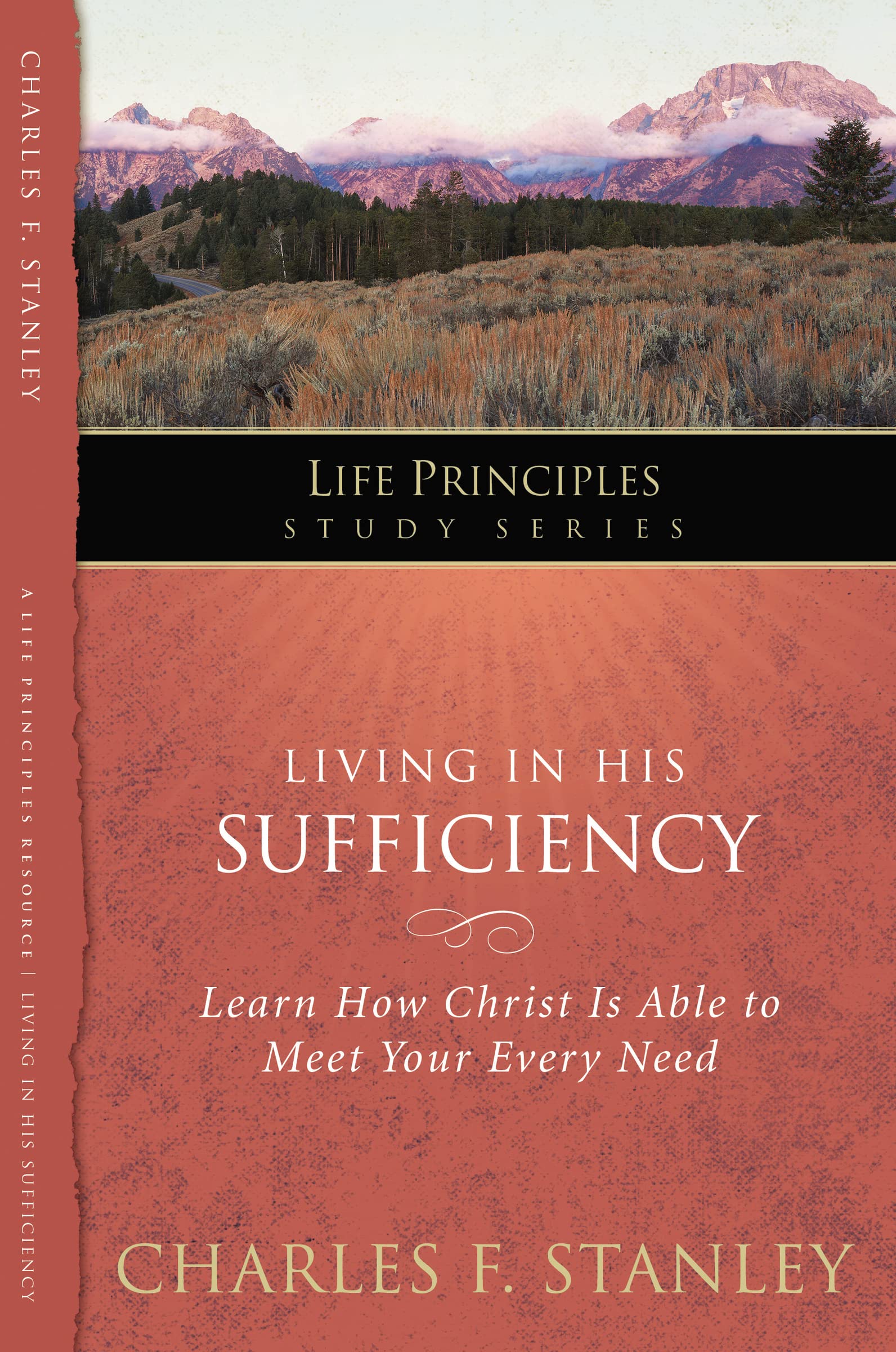 Living in His Sufficiency, Paperback, Charles F. Stanley