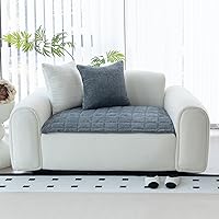 Vista 34 de Funda para Sofá, Fundas de Sofá para Perros Lavables, Antideslizantes a Rayas para Sofá Seccional, Protector de Muebles para Sofá en Forma de L