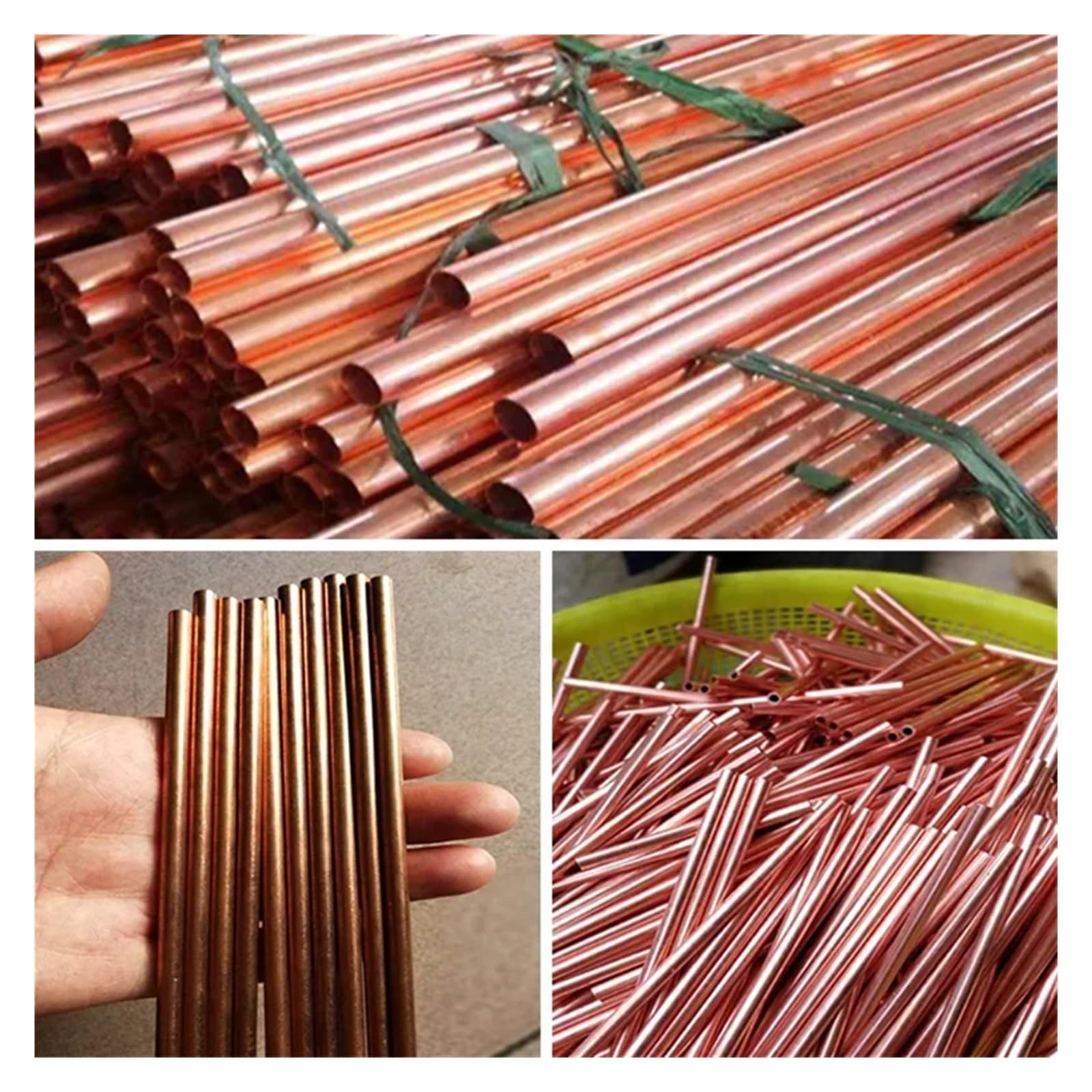 Copper pipe outer diameter 15 16 18 19 20 25 26 28 30mm length 300 500mm Hollow straight round Thin cooper tube piping catholic(300mm,OD 25 x ID 23mm)