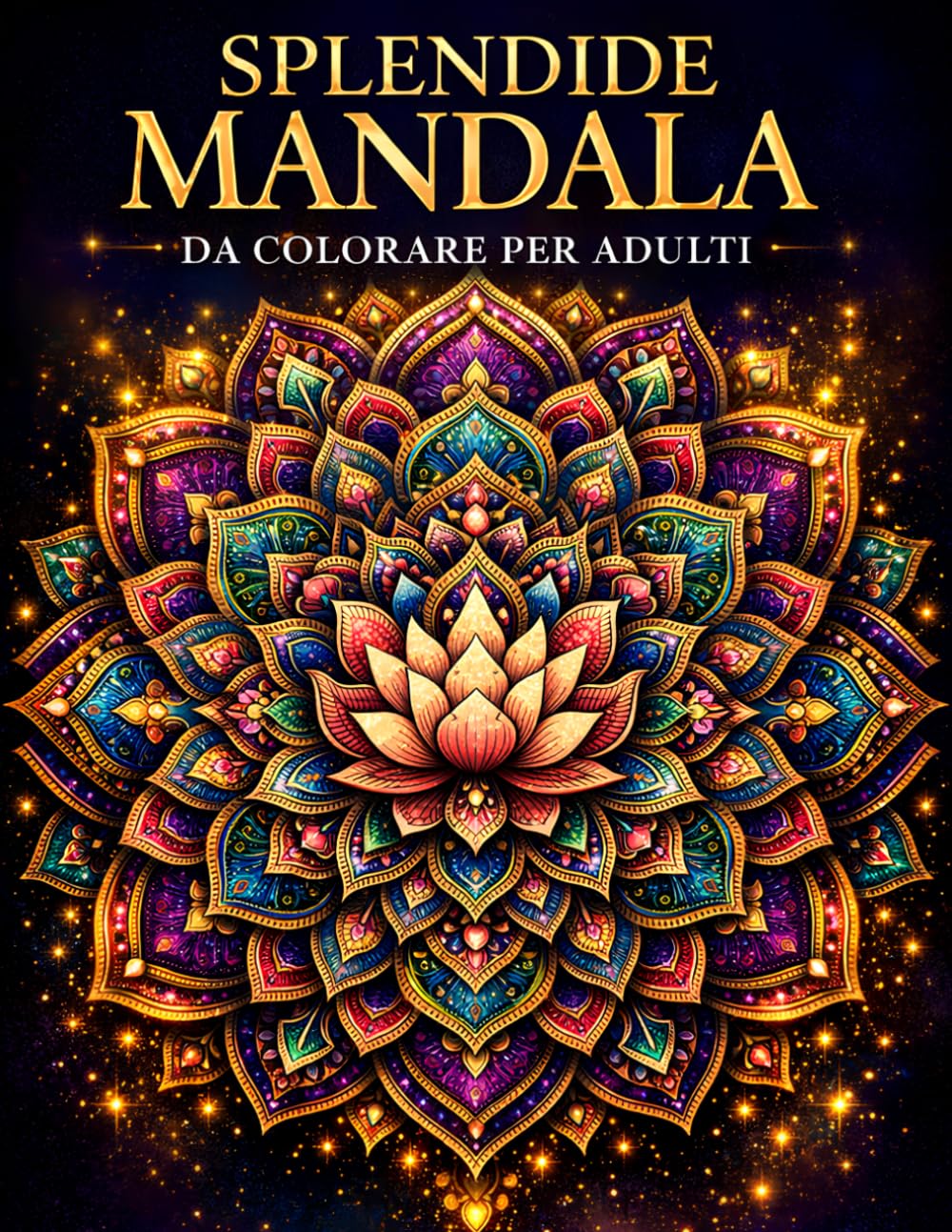 Splendide Mandala da Colorare per Adulti: 50 Disegni Antistress con Mandala Complessi e Dettagliati per Rilassarsi e Alleviare lo Stress