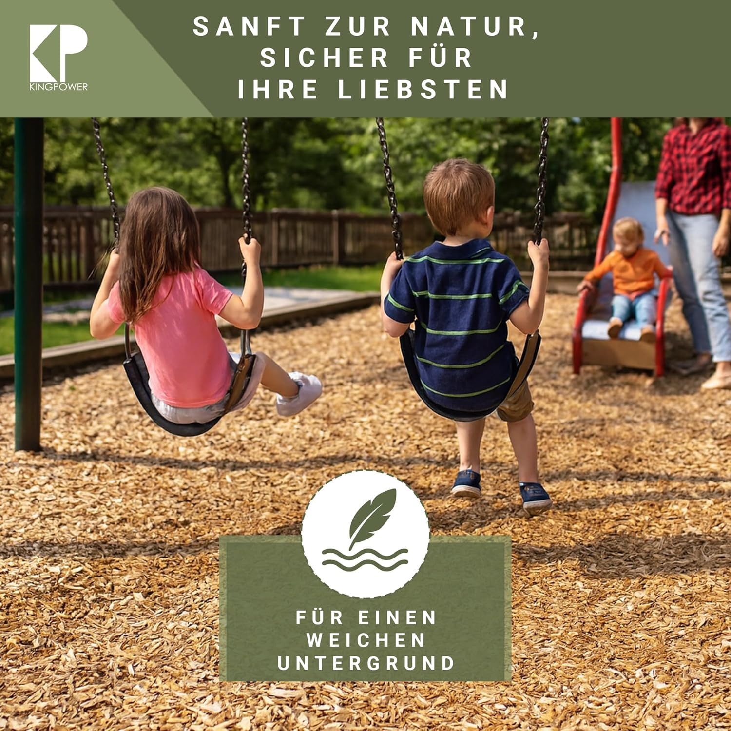 kingpower Hackschnitzel für Ofen Rindenmulch für Garten Hochbeet Holz Pflanzen Einstreu Holzhackschnitzel Grob Holzschnitzel Streu Beet Abdeckung Deko Abdeckung 100-500 L