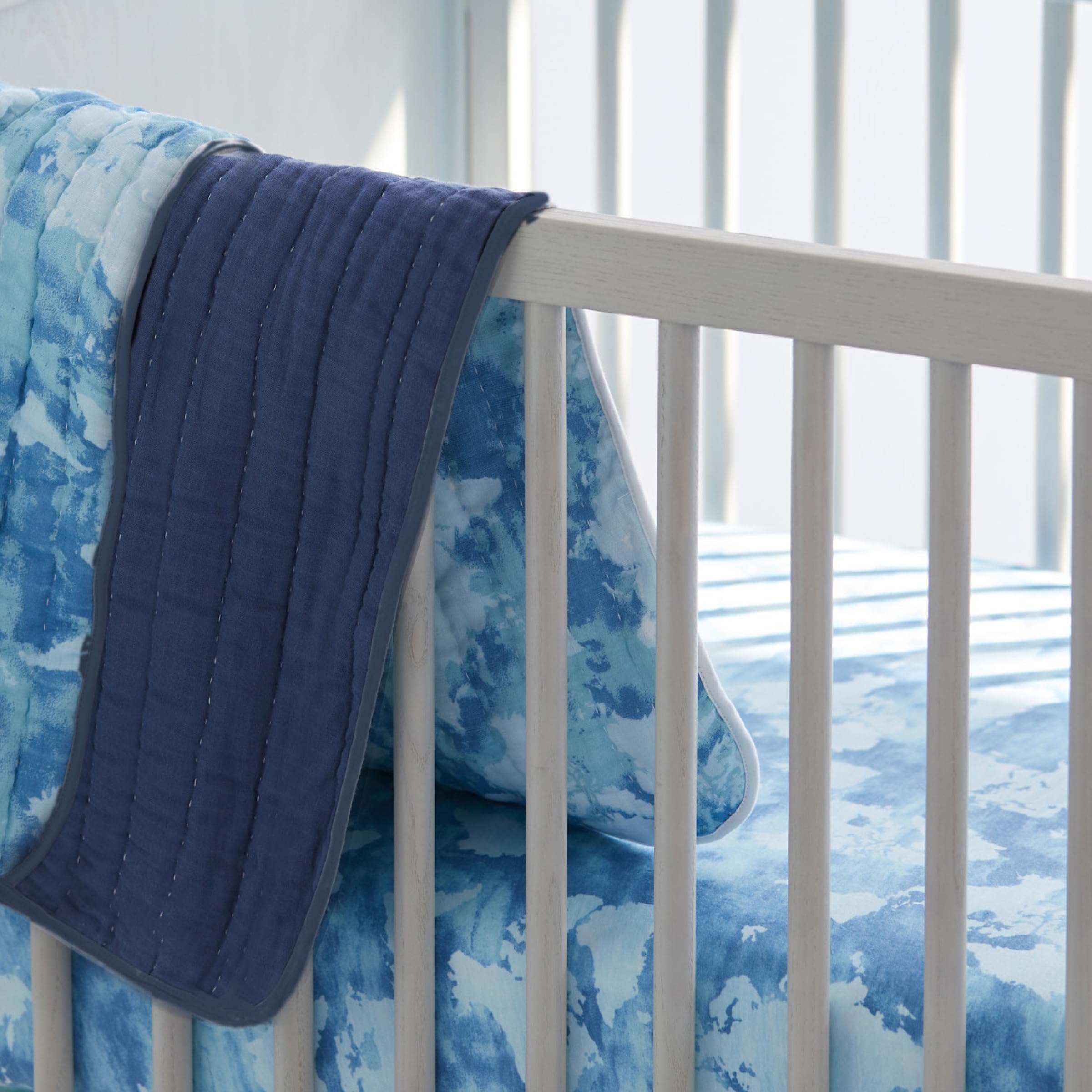 HonestBaby Baby Sweet Dreams - Juego de regalo de 7 piezas y 5 piezas para guardería, 100% algodón orgánico, para bebés, niños, niñas, unisex