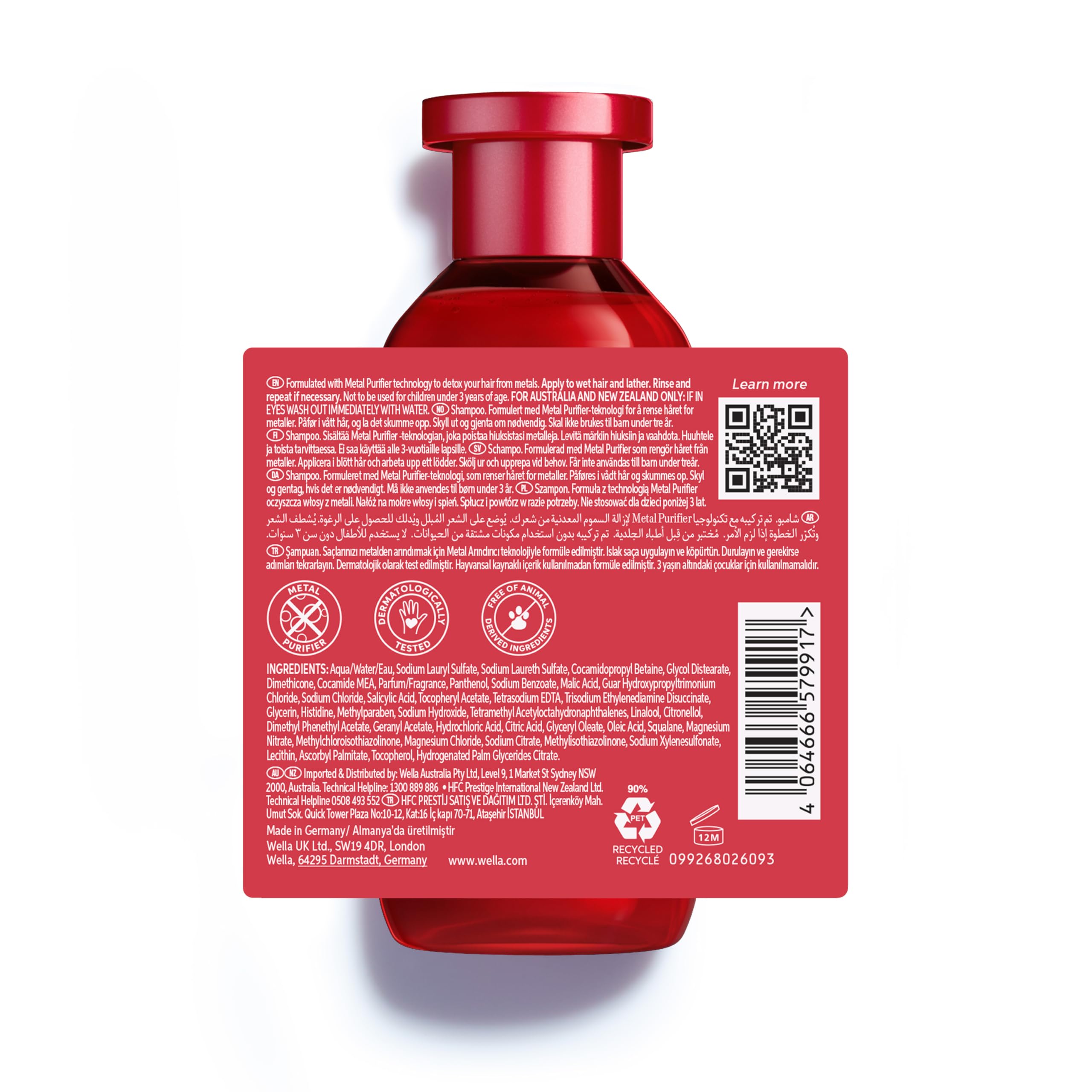 Wella Professionals ULTIMATE REPAIR Champú Profesional para Cabello Dañado