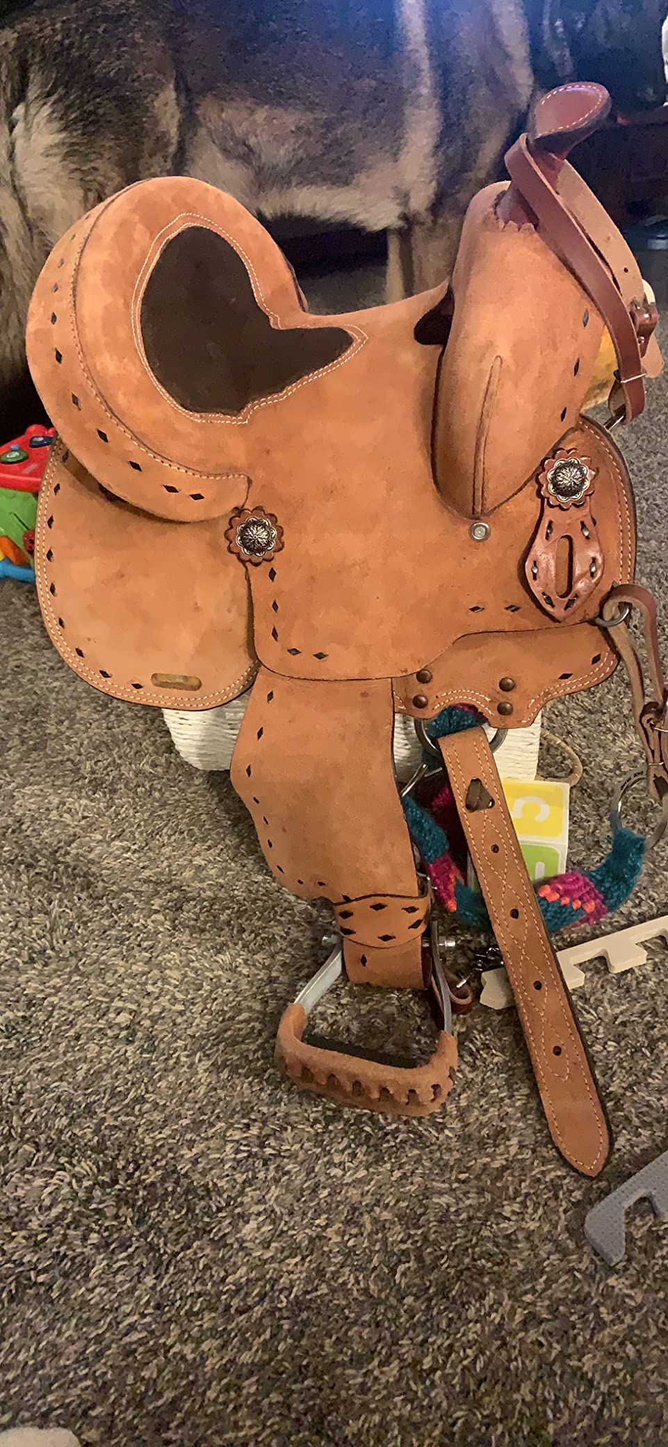 Tough 1 Branson Roughout Barrel Saddle customer photo